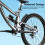 2 Stück MTB Vorder- und Hinterradschutzbleche 365x80x45mm PP-Set 5