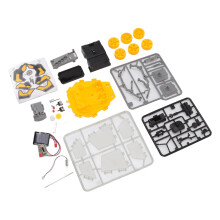 Solar Mars Erkundungsauto Modell-1.5V AA Gelb