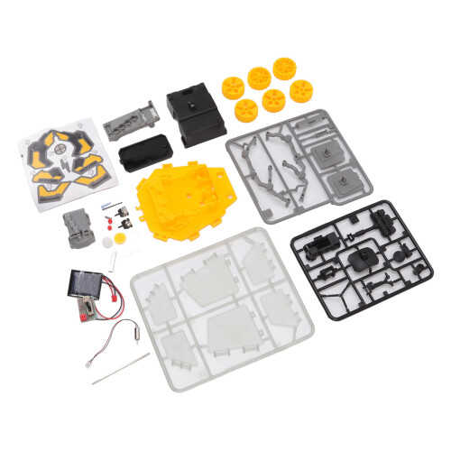 Solar Mars Erkundungsauto Modell-1.5V AA Gelb