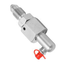 Válvula de grasa para excavadora de acero inoxidable resistente al desgaste para Hitachi EX120