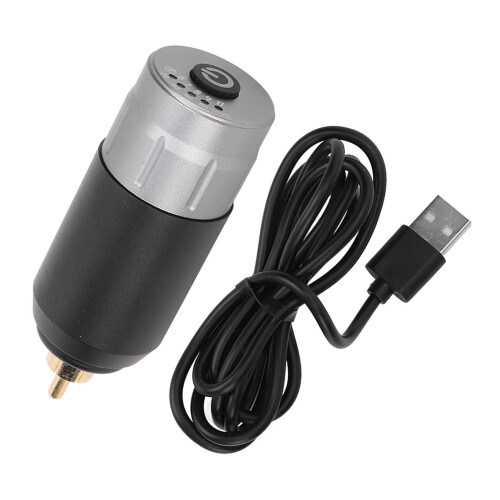 Tattoo-Stromversorgung 1300mAh 62.8x27.5mm Silber 1