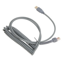 Cable para escáner de código de barras ABS de 3 m USB para LS2208 LS1203 LS4208 LS4278 DS6707