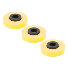 Premium-PET-Etikettenband 3 Rollen 26.2ft x 9mm für MAX LM 370 380 390 Gelb