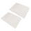 Auspuff-Schalldämpferwatte 2 Stück 35x25cm grau 1