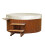 Runde Whirlpool-Abdeckung 210x30cm Beige, 190 Silber 15