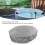 Runde Whirlpool-Abdeckung 190x90cm grau wasserdicht 10