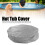 Runde Whirlpool-Abdeckung 190x90cm grau wasserdicht 9