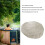 Runde Whirlpool-Abdeckung 190 Kapazität 190x30 cm Beige 6