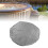 Runde Badewannenabdeckung 190x30 cm grau Polyester-Taft 5
