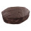 Runde Whirlpoolabdeckung 190 190x30cm Kaffee Polyester 14