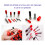 100 piezas de tapas roscadas de PVC rojas de 6 mm protector de roscas para tornillos 11