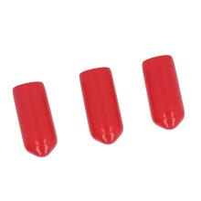 100 Stück PVC Rohr- und Gewindekappen, 9 mm Rundkappen, für Flansche und Zylinder