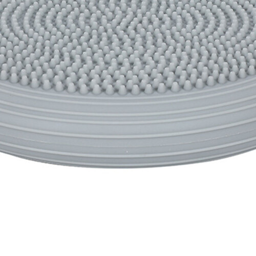 Disco de equilibrio tipo cojín Wiggle 33 x 5 cm PVC gris