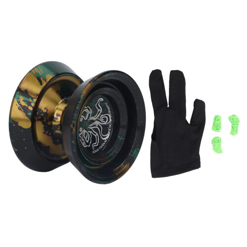 Alloy Pro Yo-yo sin respuesta Negro Oro - Estándar 1