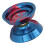 Alloy Pro Yoyo - Kappe 1, Standardgröße, Rot/Blau 9