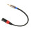 Cable XLR macho a 3,5 mm 11,8 pulgadas balanceado sin pérdidas 7