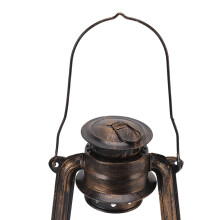 Petroleumlampe Vintage Eisen Glas Deko Beleuchtung