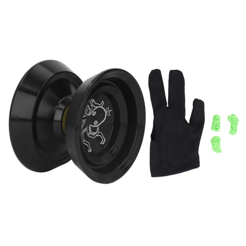 Yo-Yo-Ball aus Legierung - unresponsive - glänzendes Schwarz 1