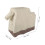 420D silberne Grillabdeckung 104x68.5x124 cm BeigeBraun 3