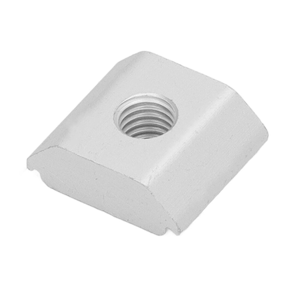 100Pcs M8 Thread Sliding Nut Aluminum Alloy T Slot Nuts Photovoltaic Mount Block Accessories 8411319651838