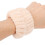 Gesichtswasch-Armbänder Flanell cremeweiß 12