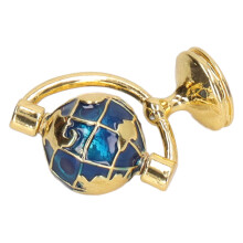 1:12 Globo de casa de muñecas - Metal, Brillante, 2.5x1.5cm