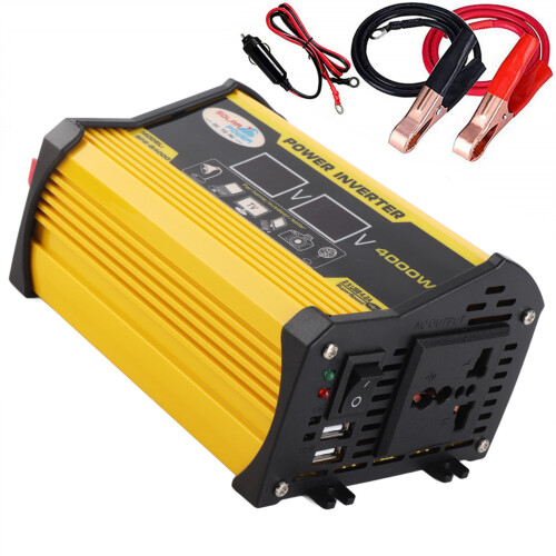 Modell 4000W DC-AC-Inverter, 163x100x77mm Schwarz 2