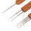 0.75mm Dreadlocks-Werkzeug-Set - 140x13mm Häkelnadel 5
