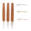 0.75mm Dreadlocks-Werkzeug-Set - 140x13mm Häkelnadel 9