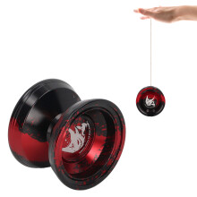 Legierungs-Yoyo-Ball, Nicht ansprechendes Lager, Rot-Schwarz