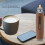 Mini-Auto-Aschenbecher tragbar, großes Fassungsvermögen grau 8