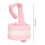 Korrektor der Stifthaltung - ergonomischer Griff pink, eine Größe 3