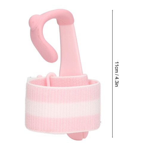 Korrektor der Stifthaltung - ergonomischer Griff pink, eine Größe 2