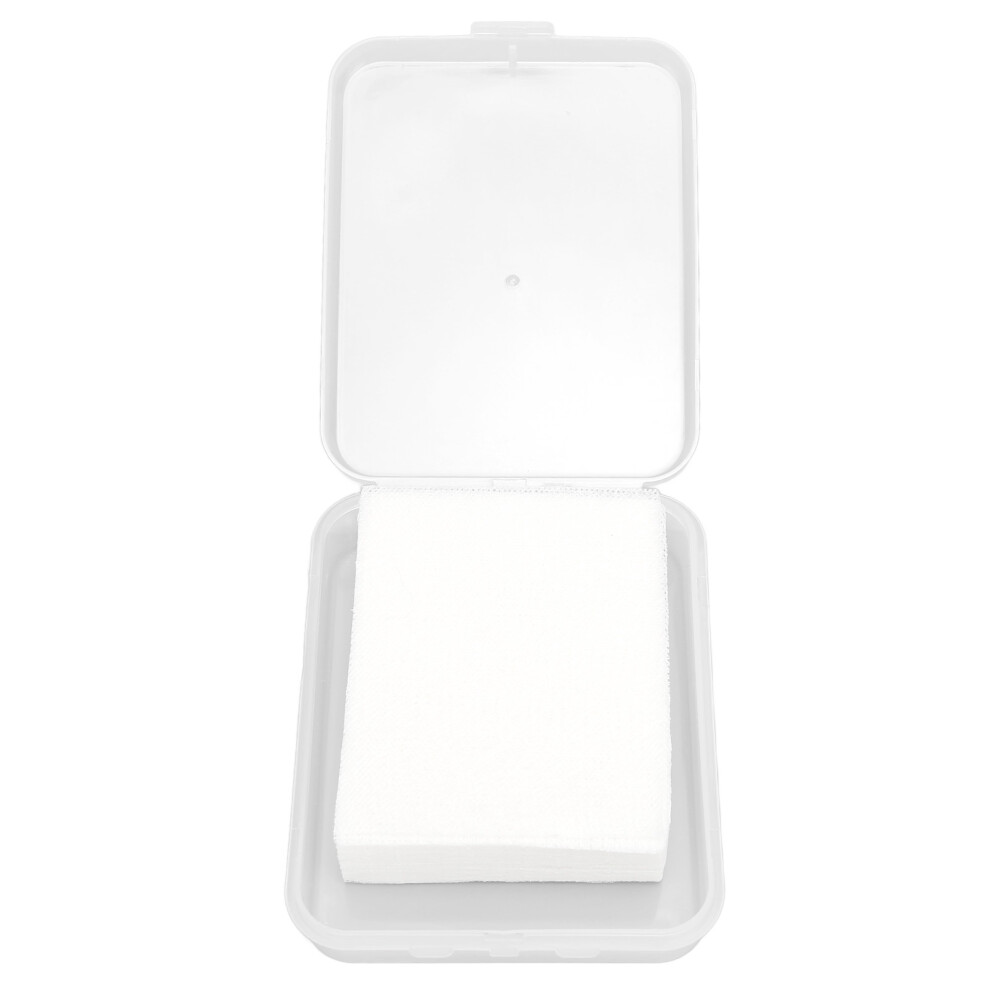 80 Pieces Cotton Pads Ultra Thin White Soft Breathable Makeup Remover Pads for Women Skincare