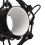 Montura antivibración para micrófono de plástico, negra 10