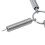 2 piezas de tensor para cadenas de neumáticos de acero inoxidable de 23 cm 4