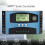 MPPT 12V/24V Identificación automática LCD Controlador 30A USB dual 6