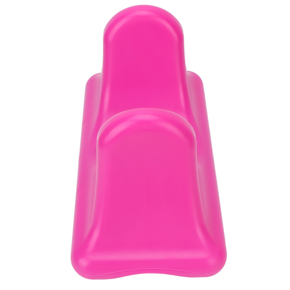 Pink Deep Tissue Muscle Release Tool Mini Handheld Portable Multifunctional Finger Mimic Massager For Hip Flexor Back Leg