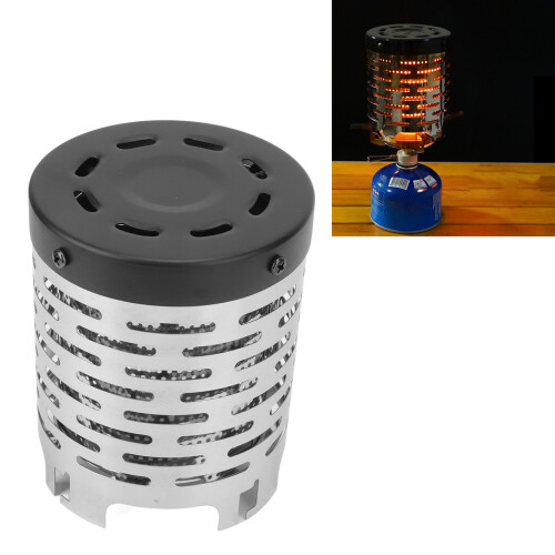 Cubierta para estufa de calefacción para camping - Mini de acero inoxidable