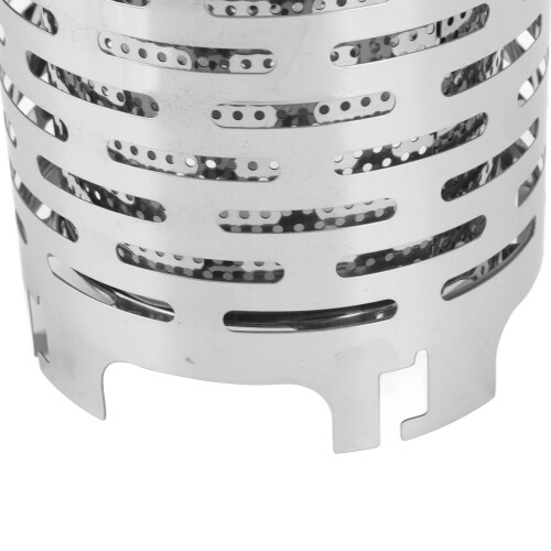 Cubierta para estufa de calefacción para camping - Mini de acero inoxidable 2