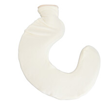 U-förmige Wärmflasche 1L Beige Abnehmbarer Bezug
