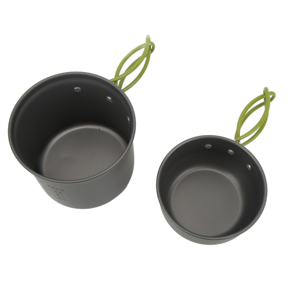 Camping Cookware Kit Portable Camp Kitchen Cooking Utensil Set Outdoor Cooking Grilling Utensil Organizer Travel Set