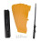 Golf-Power-Trainer V-förmig Ventilator-Orange 39x33x79cm 2