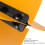 Golf-Power-Trainer V-förmig Ventilator-Orange 39x33x79cm 4