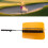 Golf-Power-Trainer V-förmig Ventilator-Orange 39x33x79cm 1