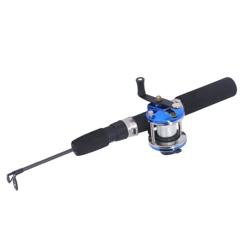 Eisangel-Set 50 cm schwarz 232 g Kohlefaser 2