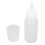 Kit de biberón para mascotas blanco con tetina de silicona 6