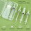 Kit de biberón para mascotas blanco con tetina de silicona 10