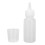 Kit de biberón para mascotas blanco con tetina de silicona 12