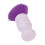 Nackenstaubpinsel aus Nylon mit ABS-Griff lila 3